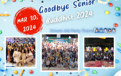 เชิญร่วมกิจกรรม Goodbye Senior Buddhist 2024 วันเสาร์ที่ 30 มีนาคม 2567