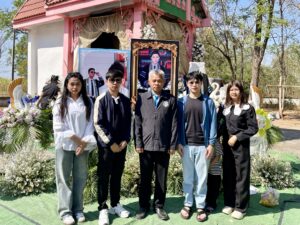 คณาจารย์และศิษย์เก่าสาขาวิชาพระพุทธศาสนา มรภ.นครราชสีมา ร่วมพิธีฌาปนกิจศพ “นายจันทร์ที เขียวชัยภูมิ” ศิษย์เก่ารุ่นที่ 3