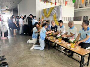 สาขาวิชาพระพุทธศาสนา มรภ.นครราชสีมา จัดกิจกรรมสืบสานประเพณีสงกรานต์ ประจำปี 2569
