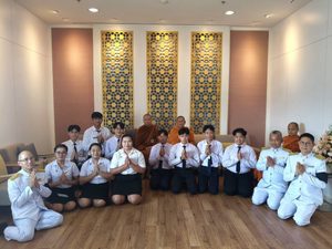 คณาจารย์และนักศึกษาสาขาวิชาพระพุทธศาสนา ร่วมเป็นส่วนหนึ่งในการปฏิบัติหน้าที่ในพิธีพระราชทานปริญญาบัตร ประจำปีการศึกษา 2567–2568